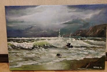 nar şəkli: Rəssamlıq əsərləri dəsti – yağlı boya tablolar - Mövzu və üslub — 5