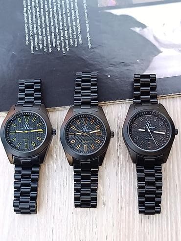 ToyWatch “Velvety” qol saatı - Rəng: mat qara (gövdə və metal qolbaq) — 7