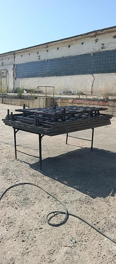 tarsofka boya: Məhsul: Metal çarpayı karkasları və taxta lamelli ortopedik əsaslar — 1