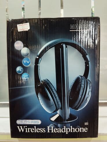 micro qulaqciq: Hi-Fi SXBS simsiz qulaqlıqlar. Bu qulaqlıqlar audio, MP3, TV, PC və — 1