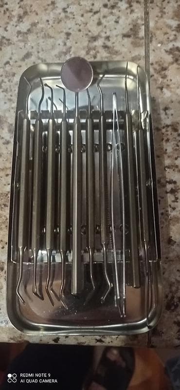 desti: Stomatoloji alət dəsti – paslanmayan poladdan Tərkib: - Müxtəlif — 1