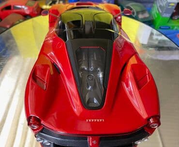 metbex tavan modelleri: Коллекционная модель Ferrari LaFerrari rosso red 2013 Hot Wheels — 21