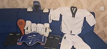 Nəqliyyat: Taekvondo üçün tam ekipirovka dəsti Dəstənin tərkibi: - Taekvondo — 2