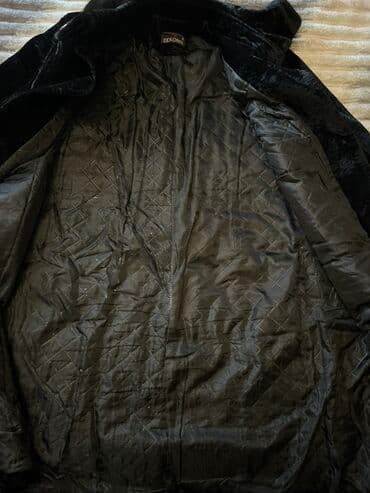 dublyonka dublonka дублёнка: Palto, L, rəng - Qara — 1