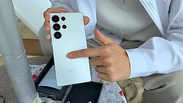 Samsung Galaxy S25 Ultra, 256 GB, rəng - Ağ