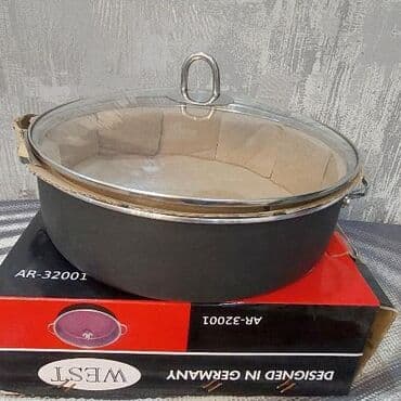 Qab-qacaq və mətbəx ləvazimatlarının alışı: Qazan, rəng - Qara — 3