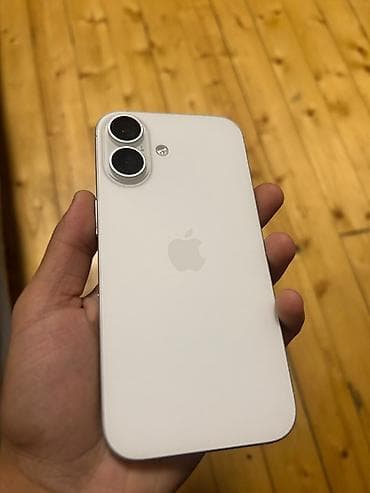 17 pro max 512: IPhone 16, 128 GB, Ağ, Simsiz şarj — 1