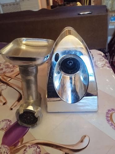 elektrikli samovar: Ət çəkən maşın Kenwood, 2800 Vt, Revers ilə, İşlənmiş — 8