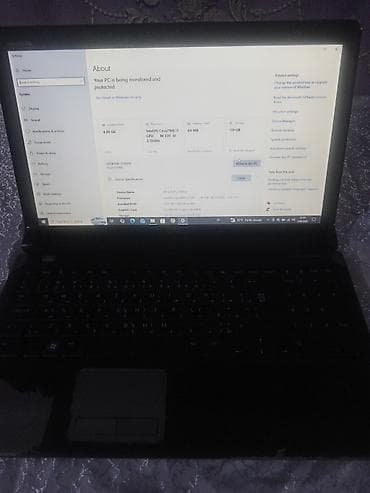 komputer noutbuk: Dell Inspiron noutbuk Xüsusiyyətlər: - Ekran: 15.6" geniş ekran, LED — 8