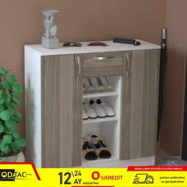 metbex şkafı: Yeni, Açılan, 2 qapılı Düz dolab, Ayaqqabı dolabı, Azərbaycan — 1