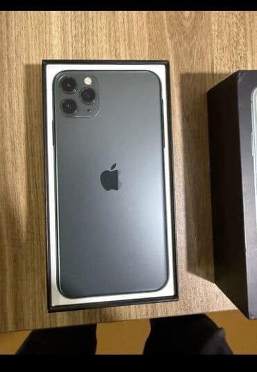 irşad telecom iphone 11 pro max 256 gb: IPhone 11 Pro Max, Matte Midnight Green, Zəmanət, Simsiz şarj, Sənədlərlə — 2