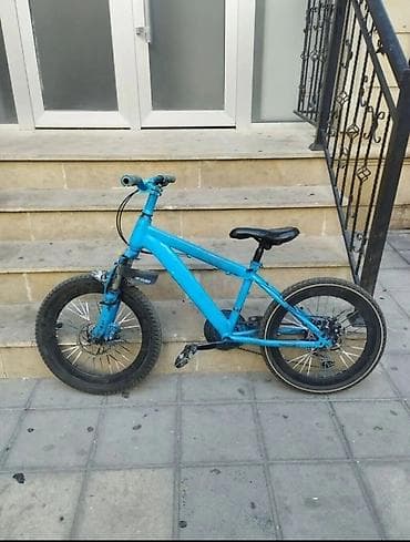 Uşaq velosipedi – 20 düym - Rəng: mavi - Təkərlər: 20" ölçülü, enli — 2