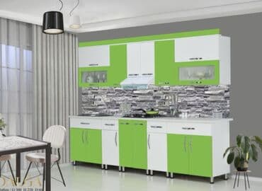 Dalğa mətbəx mebeli Fabrik istehsalı mebellərin topdan qiymətlə