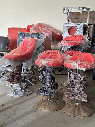 işlemiş mebeler: Yeni, Təkərli, Qolları tənzimlənmir, Süni dəri — 9