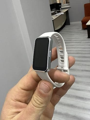 mema saat: Smart qolbaq, Huawei, rəng - Ağ — 5