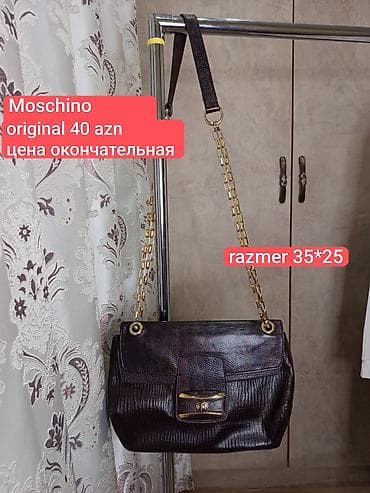 Moschino çanta - Brend: Moschino (original) - Material görünüşü