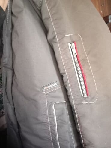 ходунки 2 в 1: Sirius kişi qış gödəkçəsi - Rəng: tünd boz - Model: “Sirius” loqolu — 2