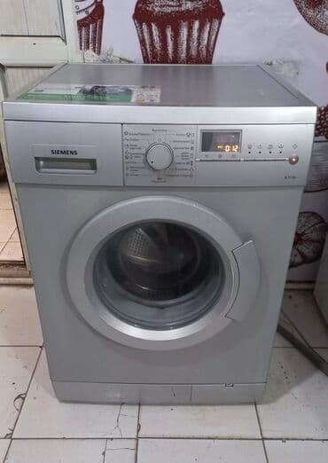 Zərərvericilərə qarşı mübarizə aparatları: Paltaryuyan maşın Siemens, 6 kq, İşlənmiş, Avtomat, Qurutma var, Pulsuz çatdırılma — 2