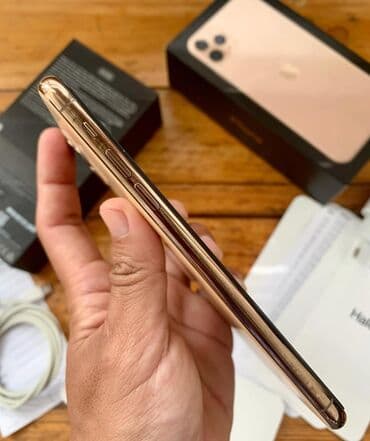 telefon lalafo: IPhone 11 Pro Max, 256 GB, Qızılı, Zəmanət, Kredit, Barmaq izi — 3