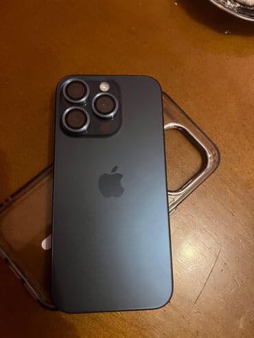 Samsung: IPhone 15 Pro, 128 GB, Blue Titanium, Face ID — 1