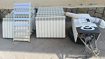 hamam ucun aksessuarlar: Seksiyalı Radiator Alüminium — 3
