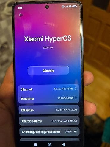 macbook pro 13: Redmi Note 13 Pro, 256 GB, rəng - Qara — 2