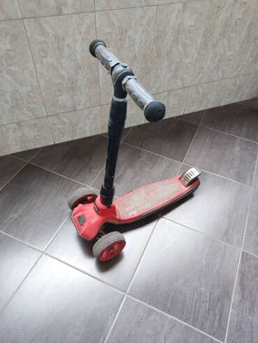 трюковой самокат в бишкеке: 3 təkərli model Qatlanan İşıqlı və enli təkərlər Yükgötürmə — 2