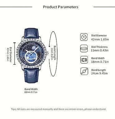 sep ucuz: Qol saatı, rəng - Göy — 5