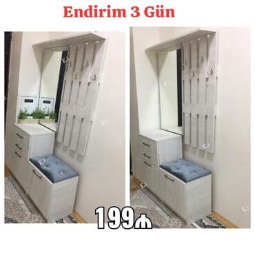 şefoner: *Dəhliz dolabı 199Azn 💥* ölçü 90x200x35 ✔️Rəng seçimi var — 1