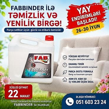 Ev və bağ: Məhsulların təsviri: 1) Matanat A FASKER – yüksək performanslı, iri — 2