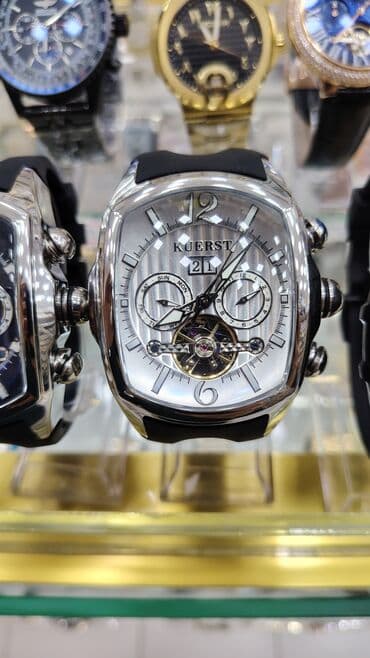 saat gumuş: Yeni, Qol saatı, rəng - Qara — 7