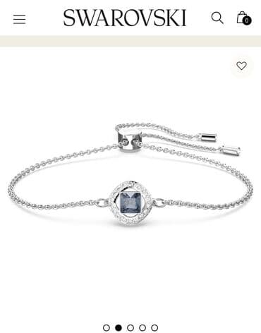 Swarovski qolbaq teze