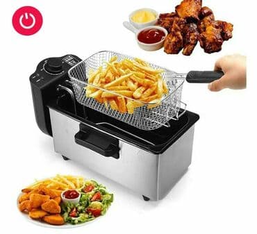 kabab bişiren: Fritoz Raf, 3-3,9 l, Yeni, Pulsuz çatdırılma, Rayonlara çatdırılma — 2