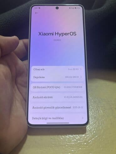 kappa pro: Poco X5 Pro, 128 GB, rəng - Ağ, Sensor — 9