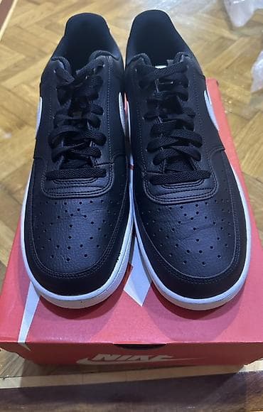 nike corablar: Nike Court Vision Low (qara-ağ) Ayaqqabı tam yenidir, heç vaxt — 3