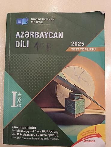 Kitablar və jurnallar: Məhsul: “Azərbaycan dili 2025 – Test — 1