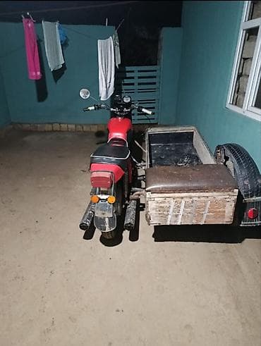 4 təkərli motor: Motosiklet + qoşqulu yan qoşqu - Model: Sovet istehsalı klassik — 2