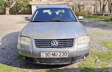 Volkswagen Passat (B5.5) sedan - Kuzov: sedan, gümüşü rəng -