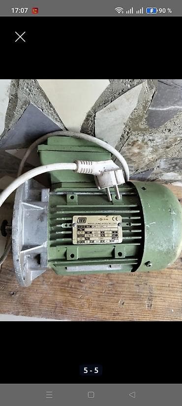 kreditle drel: IEE elektrik mühərriki Texniki göstəricilər (etiketdən): - Model — 4