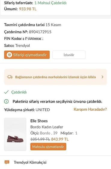 əyaqabi: Məhsul: Elle Shoes – Bordo qadın loafer - Rəng: Bordo (şərab rəngi) — 4