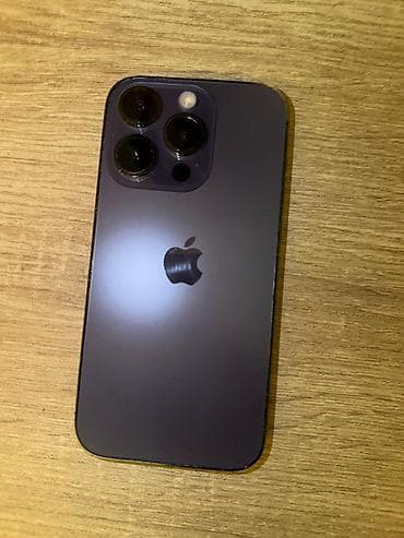 iphone 14 pro max qiymet: IPhone 14 Pro, Deep Purple, Face ID — 2