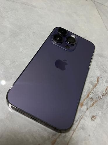 iphone 14 orginal: IPhone 14 Pro, Deep Purple, Simsiz şarj — 2