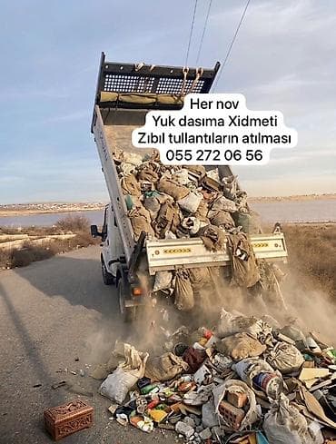 Xidmət: Hər növ yükdaşıma və zibillərin/tullantıların çıxarılması -