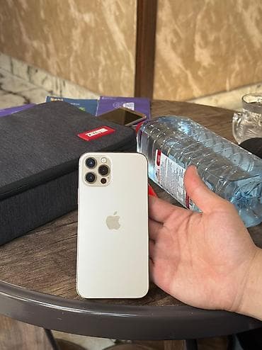 note 15 pro plus: IPhone 12 Pro, 128 GB, Qızılı, Simsiz şarj, Face ID — 5