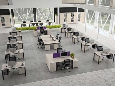 стол угловой офисный: Компьютерный стол, Новый, Нераскладной, Ламинат, Прямоугольный стол — 24