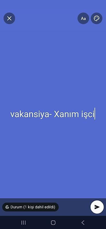 Salam zabratda hediyelik magazasina Xanim isci lazimdir. sosiyal lalafo.az -da Salam zabratda hediyelik magazasina Xanim isci lazimdir. sosiyal