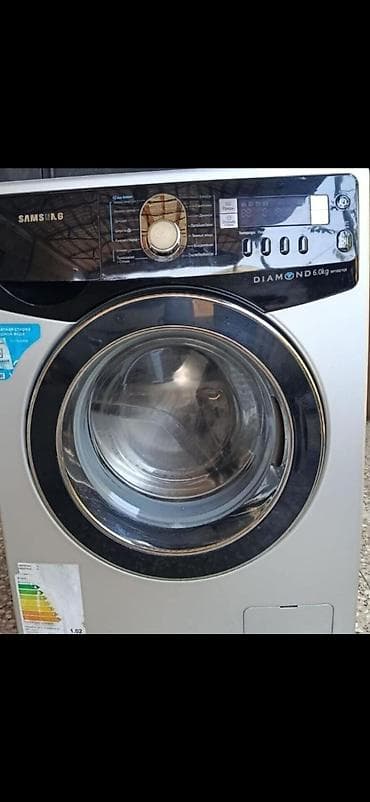 dekor soba: Məişət texnikası dəsti 1) Paltaryuyan maşın – Samsung Diamond 6.0 kg — 2