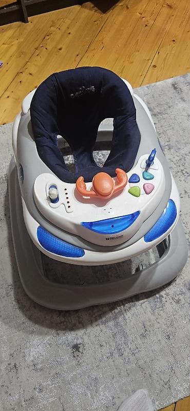 Yerimək üçün arabalar, çəliklər, əsalar, rollatorlar: Uşaq gəzdirici (walker) – Delijan - Marka/model: Delijan - Rənglər — 2