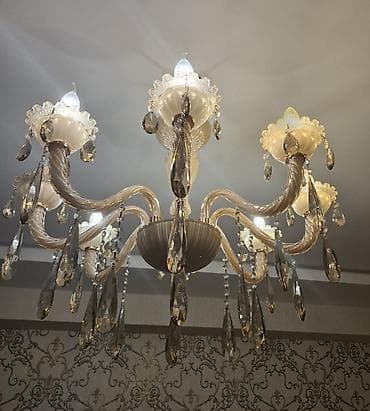 samdan: Çılçıraq, 8 lampa, Şüşə — 1