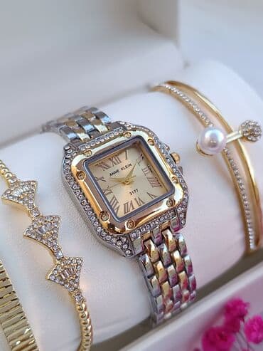 1 qram qızılın qiyməti 2024 750: Yeni, Klassik Saat dəsti, rəng - Qızılı — 29